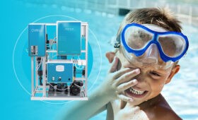 Výhody technologie LifeOX® M při odstraňování trichloraminu z bazénové vody